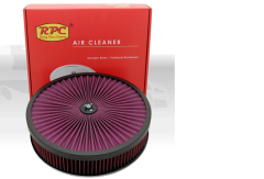 Luftfilter K&N Style - Aircleaner K&N Style  350mm Rot